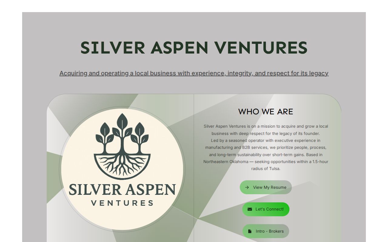 Silver Aspen Ventures